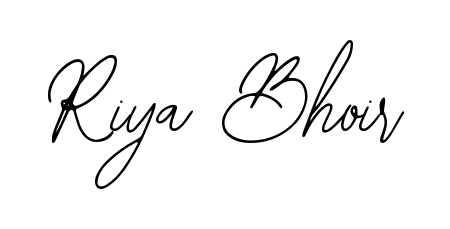 Achieve flawless digital penmanship with Riya Bhoir name in Bearetta-2O07w font. The perfect tool for creating online signatures. Riya Bhoir signature style 12 images and pictures png