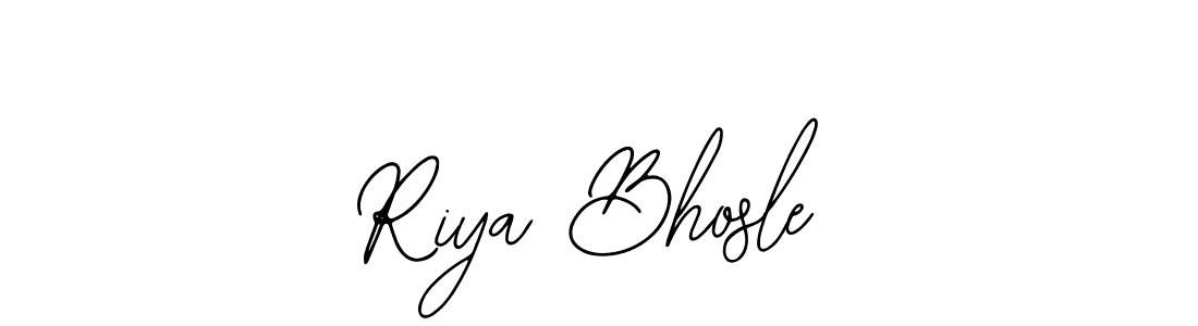 if you are searching for the best signature style for your name Riya Bhosle. so please give up your signature search. here we have designed multiple signature styles  using Bearetta-2O07w. Riya Bhosle signature style 12 images and pictures png