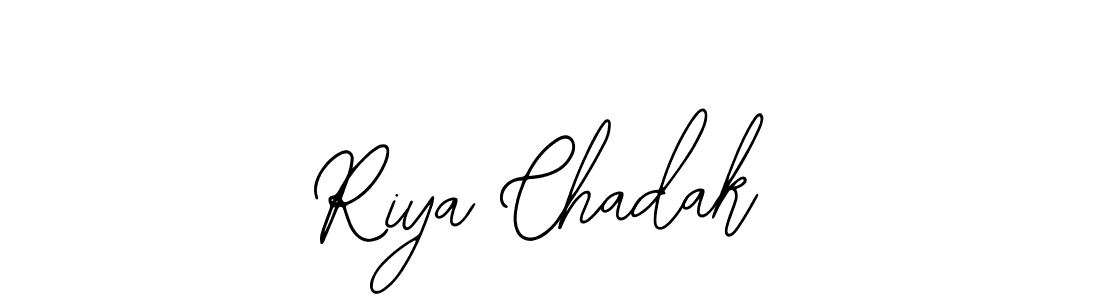 How to Draw Riya Chadak signature style? Bearetta-2O07w is a latest design signature styles for name Riya Chadak. Riya Chadak signature style 12 images and pictures png