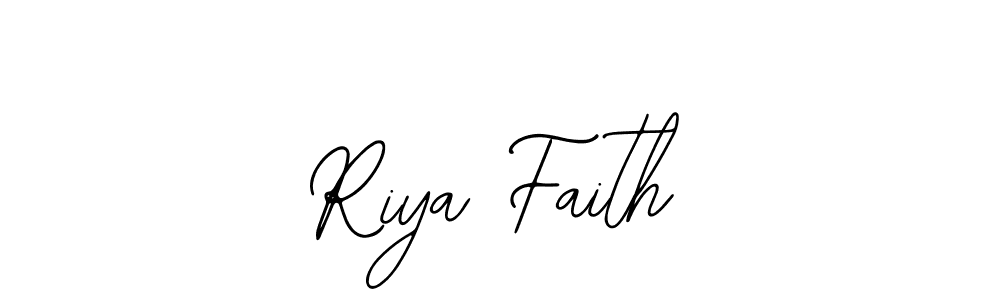 Make a beautiful signature design for name Riya Faith. With this signature (Bearetta-2O07w) style, you can create a handwritten signature for free. Riya Faith signature style 12 images and pictures png