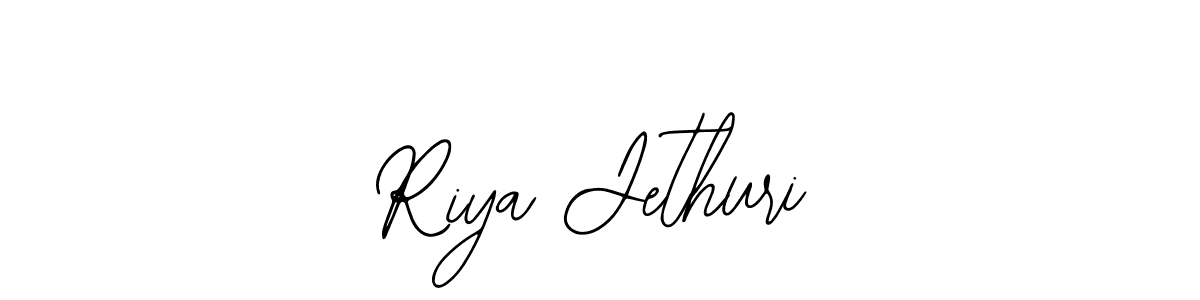 You should practise on your own different ways (Bearetta-2O07w) to write your name (Riya Jethuri) in signature. don't let someone else do it for you. Riya Jethuri signature style 12 images and pictures png