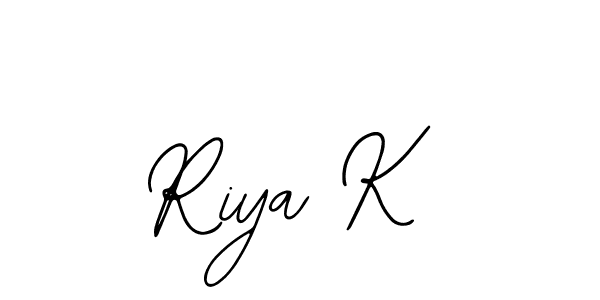 Best and Professional Signature Style for Riya K. Bearetta-2O07w Best Signature Style Collection. Riya K signature style 12 images and pictures png