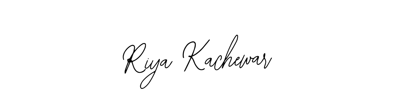 Create a beautiful signature design for name Riya Kachewar. With this signature (Bearetta-2O07w) fonts, you can make a handwritten signature for free. Riya Kachewar signature style 12 images and pictures png