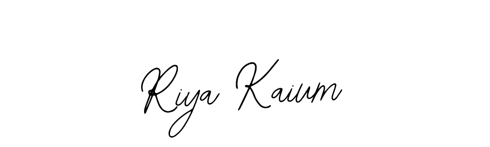 It looks lik you need a new signature style for name Riya Kaium. Design unique handwritten (Bearetta-2O07w) signature with our free signature maker in just a few clicks. Riya Kaium signature style 12 images and pictures png
