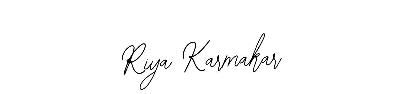 Make a beautiful signature design for name Riya Karmakar. Use this online signature maker to create a handwritten signature for free. Riya Karmakar signature style 12 images and pictures png
