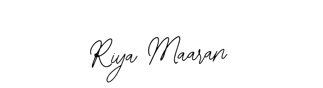 Create a beautiful signature design for name Riya Maaran. With this signature (Bearetta-2O07w) fonts, you can make a handwritten signature for free. Riya Maaran signature style 12 images and pictures png
