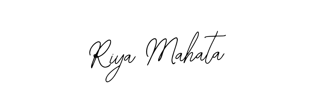 It looks lik you need a new signature style for name Riya Mahata. Design unique handwritten (Bearetta-2O07w) signature with our free signature maker in just a few clicks. Riya Mahata signature style 12 images and pictures png