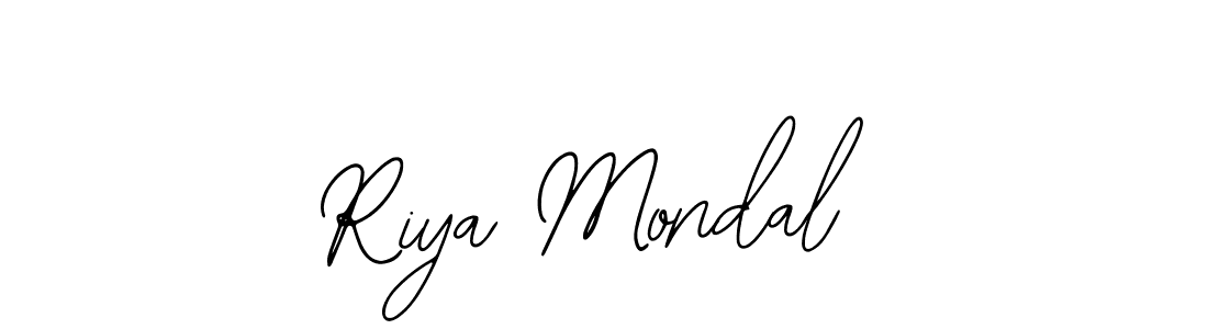 Also we have Riya Mondal name is the best signature style. Create professional handwritten signature collection using Bearetta-2O07w autograph style. Riya Mondal signature style 12 images and pictures png