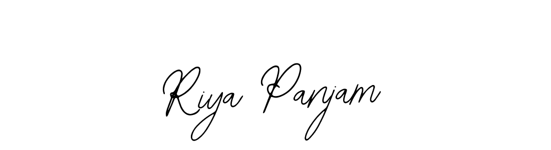 It looks lik you need a new signature style for name Riya Panjam. Design unique handwritten (Bearetta-2O07w) signature with our free signature maker in just a few clicks. Riya Panjam signature style 12 images and pictures png