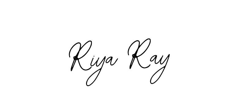 This is the best signature style for the Riya Ray name. Also you like these signature font (Bearetta-2O07w). Mix name signature. Riya Ray signature style 12 images and pictures png