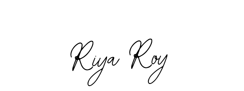 Make a beautiful signature design for name Riya Roy. With this signature (Bearetta-2O07w) style, you can create a handwritten signature for free. Riya Roy signature style 12 images and pictures png