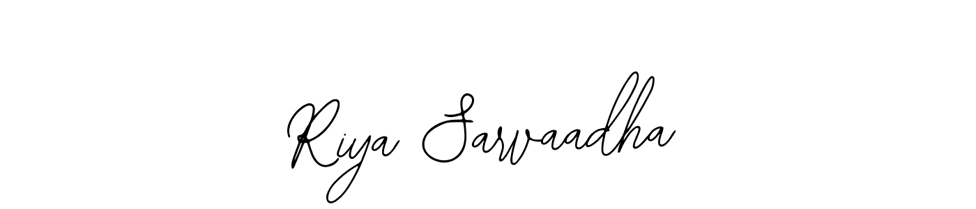 The best way (Bearetta-2O07w) to make a short signature is to pick only two or three words in your name. The name Riya Sarvaadha include a total of six letters. For converting this name. Riya Sarvaadha signature style 12 images and pictures png