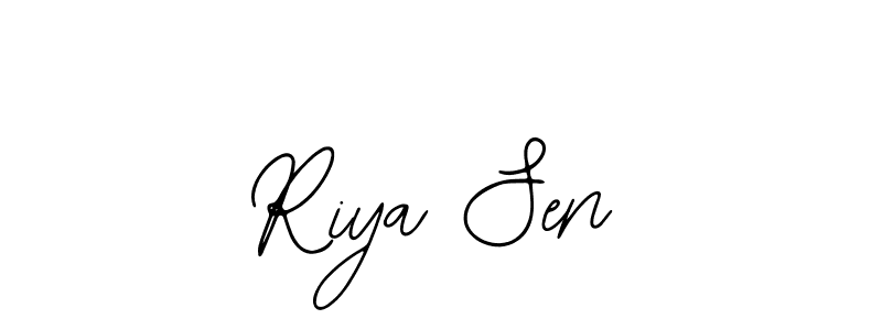 Make a beautiful signature design for name Riya Sen. With this signature (Bearetta-2O07w) style, you can create a handwritten signature for free. Riya Sen signature style 12 images and pictures png