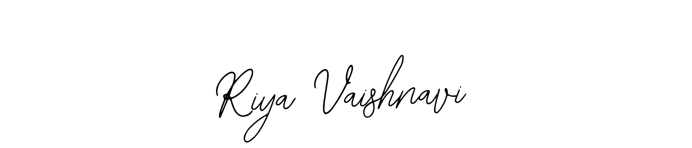Riya Vaishnavi stylish signature style. Best Handwritten Sign (Bearetta-2O07w) for my name. Handwritten Signature Collection Ideas for my name Riya Vaishnavi. Riya Vaishnavi signature style 12 images and pictures png