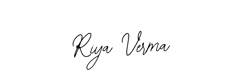 Similarly Bearetta-2O07w is the best handwritten signature design. Signature creator online .You can use it as an online autograph creator for name Riya Verma. Riya Verma signature style 12 images and pictures png