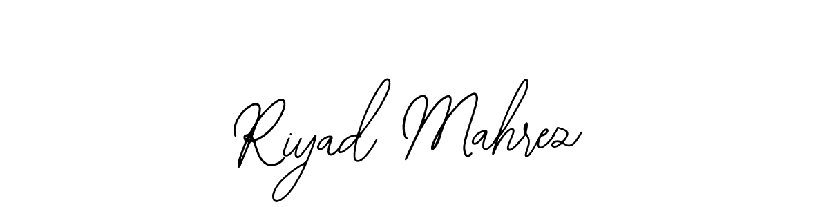 Make a beautiful signature design for name Riyad Mahrez. With this signature (Bearetta-2O07w) style, you can create a handwritten signature for free. Riyad Mahrez signature style 12 images and pictures png