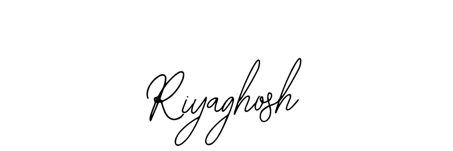 Design your own signature with our free online signature maker. With this signature software, you can create a handwritten (Bearetta-2O07w) signature for name Riyaghosh. Riyaghosh signature style 12 images and pictures png