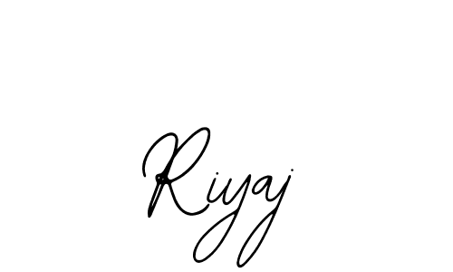 You should practise on your own different ways (Bearetta-2O07w) to write your name (Riyaj) in signature. don't let someone else do it for you. Riyaj signature style 12 images and pictures png