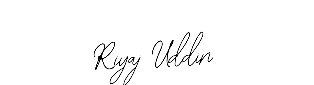 Riyaj Uddin stylish signature style. Best Handwritten Sign (Bearetta-2O07w) for my name. Handwritten Signature Collection Ideas for my name Riyaj Uddin. Riyaj Uddin signature style 12 images and pictures png