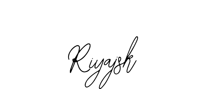 Similarly Bearetta-2O07w is the best handwritten signature design. Signature creator online .You can use it as an online autograph creator for name Riyajsk. Riyajsk signature style 12 images and pictures png