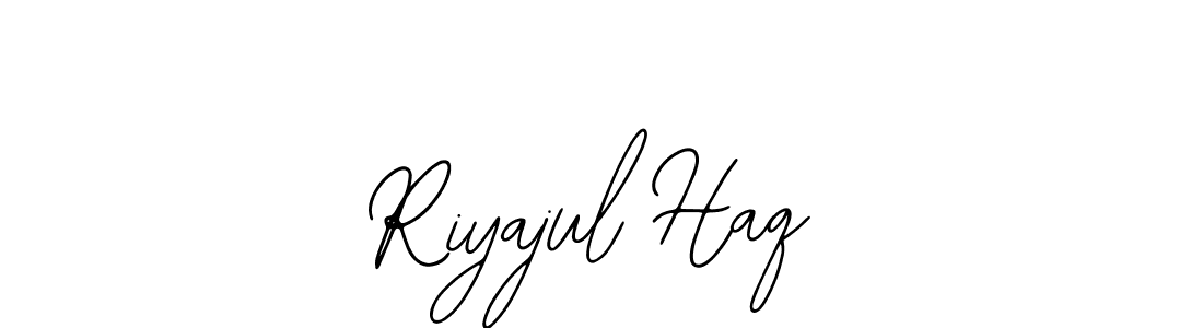 Use a signature maker to create a handwritten signature online. With this signature software, you can design (Bearetta-2O07w) your own signature for name Riyajul Haq. Riyajul Haq signature style 12 images and pictures png