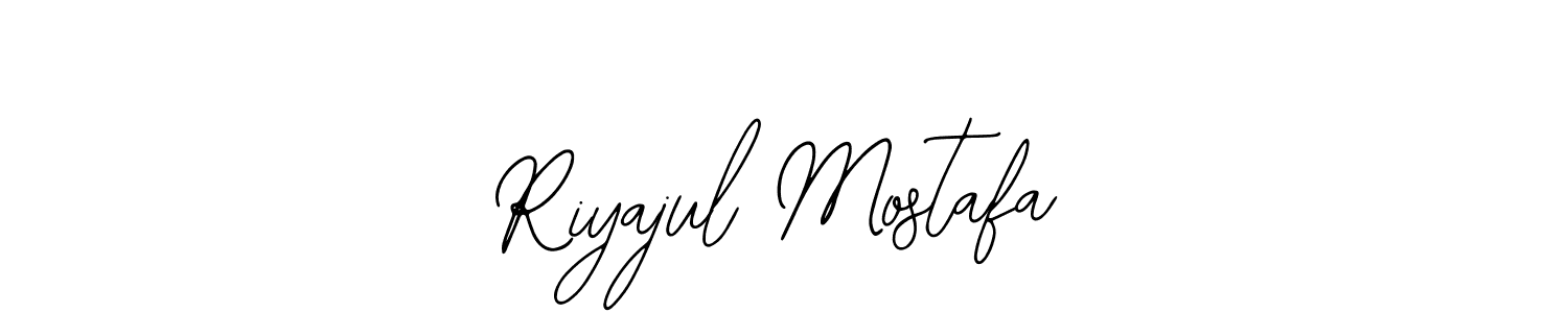 How to make Riyajul Mostafa signature? Bearetta-2O07w is a professional autograph style. Create handwritten signature for Riyajul Mostafa name. Riyajul Mostafa signature style 12 images and pictures png