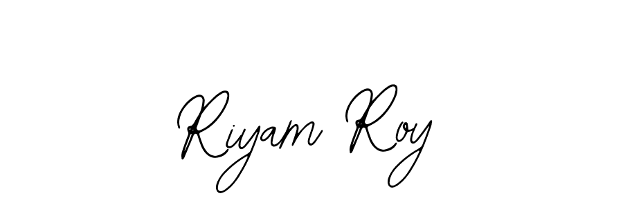 Create a beautiful signature design for name Riyam Roy. With this signature (Bearetta-2O07w) fonts, you can make a handwritten signature for free. Riyam Roy signature style 12 images and pictures png