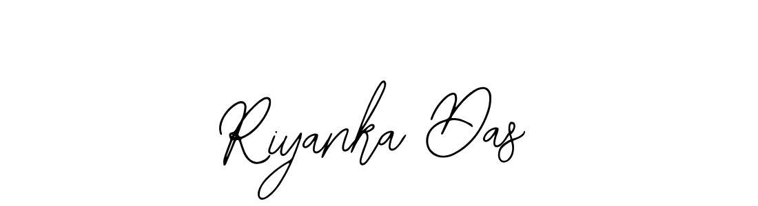 if you are searching for the best signature style for your name Riyanka Das. so please give up your signature search. here we have designed multiple signature styles  using Bearetta-2O07w. Riyanka Das signature style 12 images and pictures png