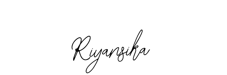 It looks lik you need a new signature style for name Riyansika. Design unique handwritten (Bearetta-2O07w) signature with our free signature maker in just a few clicks. Riyansika signature style 12 images and pictures png