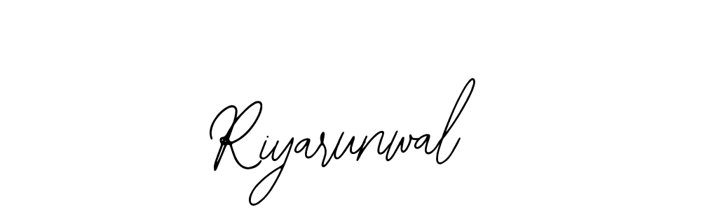 Bearetta-2O07w is a professional signature style that is perfect for those who want to add a touch of class to their signature. It is also a great choice for those who want to make their signature more unique. Get Riyarunwal name to fancy signature for free. Riyarunwal signature style 12 images and pictures png