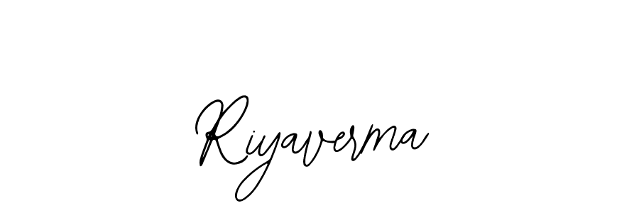 How to Draw Riyaverma signature style? Bearetta-2O07w is a latest design signature styles for name Riyaverma. Riyaverma signature style 12 images and pictures png