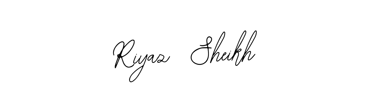 Riyaz  Sheikh stylish signature style. Best Handwritten Sign (Bearetta-2O07w) for my name. Handwritten Signature Collection Ideas for my name Riyaz  Sheikh. Riyaz  Sheikh signature style 12 images and pictures png