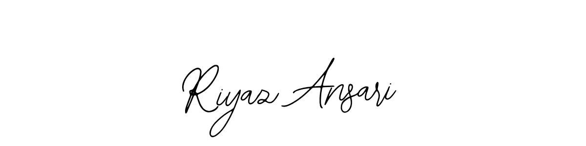 Make a beautiful signature design for name Riyaz Ansari. Use this online signature maker to create a handwritten signature for free. Riyaz Ansari signature style 12 images and pictures png