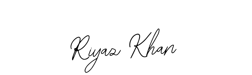 Design your own signature with our free online signature maker. With this signature software, you can create a handwritten (Bearetta-2O07w) signature for name Riyaz Khan. Riyaz Khan signature style 12 images and pictures png