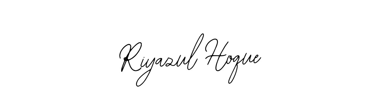 How to make Riyazul Hoque name signature. Use Bearetta-2O07w style for creating short signs online. This is the latest handwritten sign. Riyazul Hoque signature style 12 images and pictures png