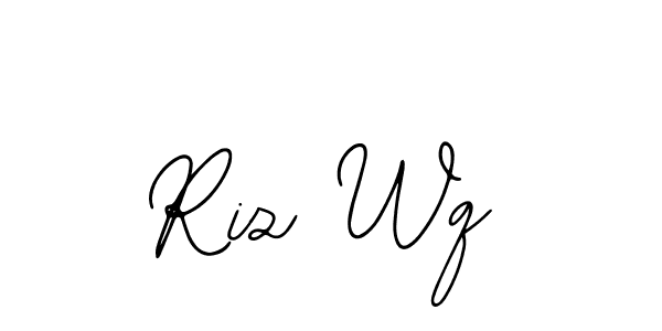 Also we have Riz Wq name is the best signature style. Create professional handwritten signature collection using Bearetta-2O07w autograph style. Riz Wq signature style 12 images and pictures png