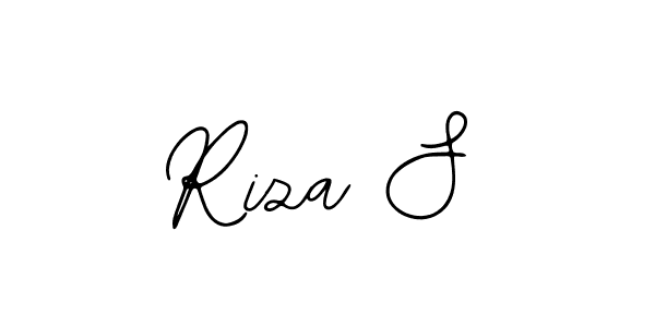 How to make Riza S signature? Bearetta-2O07w is a professional autograph style. Create handwritten signature for Riza S name. Riza S signature style 12 images and pictures png