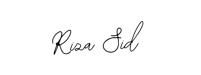 if you are searching for the best signature style for your name Riza Sid. so please give up your signature search. here we have designed multiple signature styles  using Bearetta-2O07w. Riza Sid signature style 12 images and pictures png