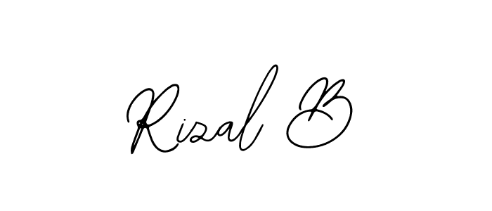 How to make Rizal B signature? Bearetta-2O07w is a professional autograph style. Create handwritten signature for Rizal B name. Rizal B signature style 12 images and pictures png