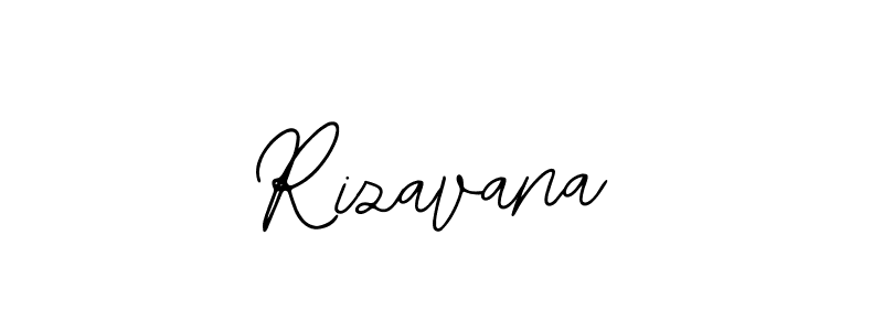 Use a signature maker to create a handwritten signature online. With this signature software, you can design (Bearetta-2O07w) your own signature for name Rizavana. Rizavana signature style 12 images and pictures png