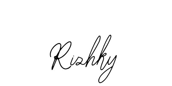 Here are the top 10 professional signature styles for the name Rizhky. These are the best autograph styles you can use for your name. Rizhky signature style 12 images and pictures png