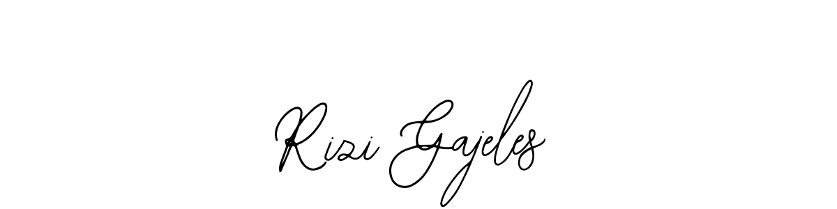 Design your own signature with our free online signature maker. With this signature software, you can create a handwritten (Bearetta-2O07w) signature for name Rizi Gajeles. Rizi Gajeles signature style 12 images and pictures png
