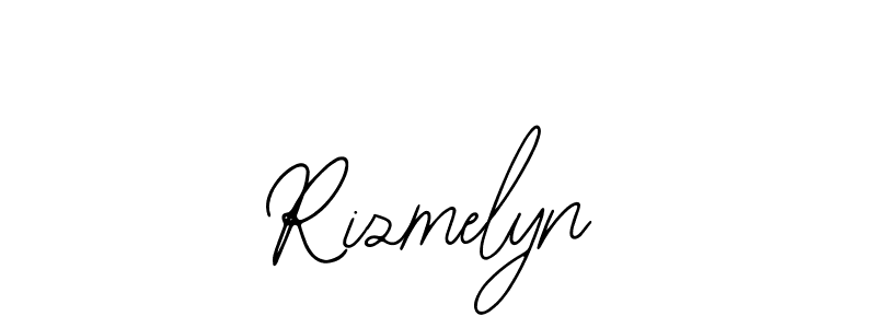 Design your own signature with our free online signature maker. With this signature software, you can create a handwritten (Bearetta-2O07w) signature for name Rizmelyn. Rizmelyn signature style 12 images and pictures png