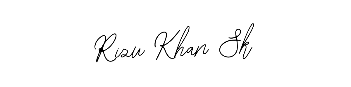 Rizu Khan Sk stylish signature style. Best Handwritten Sign (Bearetta-2O07w) for my name. Handwritten Signature Collection Ideas for my name Rizu Khan Sk. Rizu Khan Sk signature style 12 images and pictures png