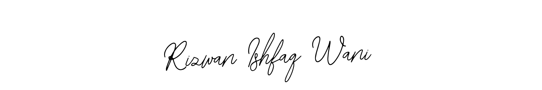 This is the best signature style for the Rizwan Ishfaq Wani name. Also you like these signature font (Bearetta-2O07w). Mix name signature. Rizwan Ishfaq Wani signature style 12 images and pictures png