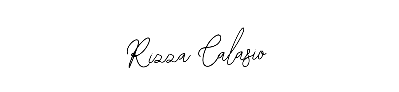 How to make Rizza Calasio signature? Bearetta-2O07w is a professional autograph style. Create handwritten signature for Rizza Calasio name. Rizza Calasio signature style 12 images and pictures png