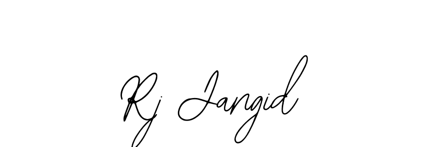 The best way (Bearetta-2O07w) to make a short signature is to pick only two or three words in your name. The name Rj Jangid include a total of six letters. For converting this name. Rj Jangid signature style 12 images and pictures png