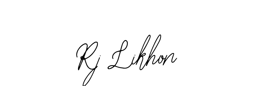 Create a beautiful signature design for name Rj Likhon. With this signature (Bearetta-2O07w) fonts, you can make a handwritten signature for free. Rj Likhon signature style 12 images and pictures png