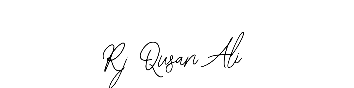 How to Draw Rj Qusan Ali signature style? Bearetta-2O07w is a latest design signature styles for name Rj Qusan Ali. Rj Qusan Ali signature style 12 images and pictures png