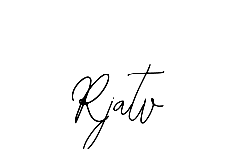 Create a beautiful signature design for name Rjatv. With this signature (Bearetta-2O07w) fonts, you can make a handwritten signature for free. Rjatv signature style 12 images and pictures png